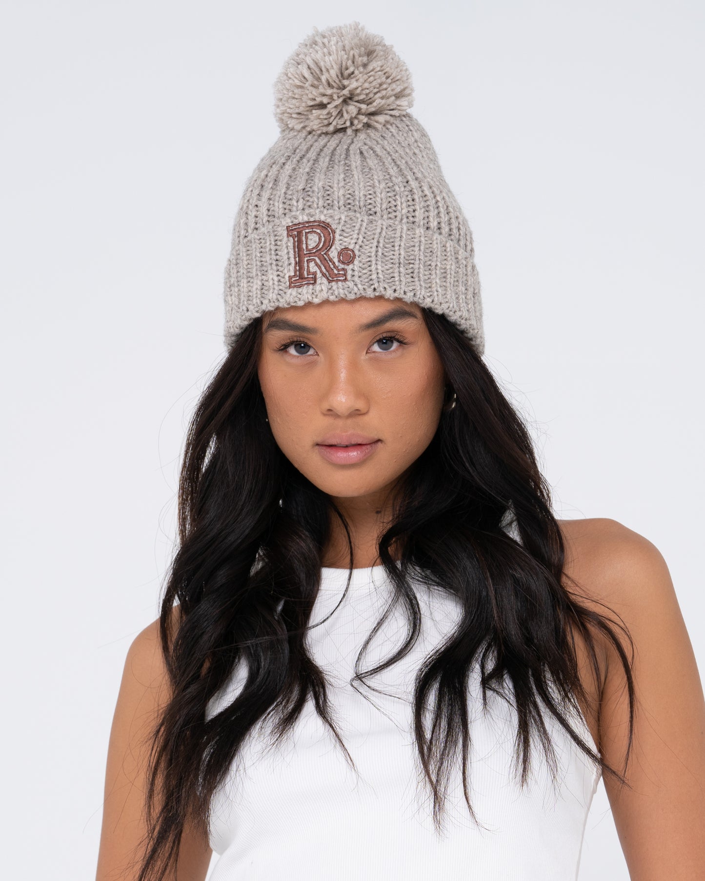 gorro_lana_rusty_academy_beanie_w23#UB#COCONUT CREAM