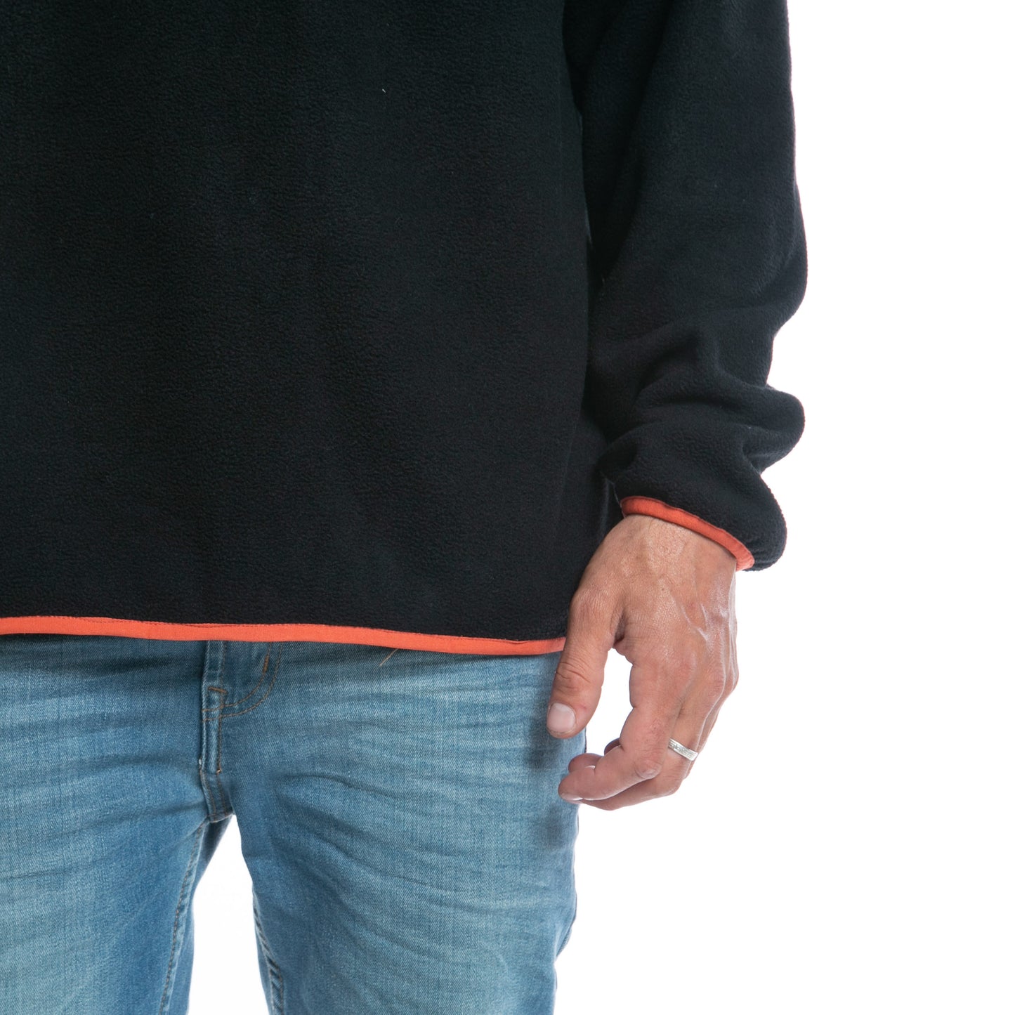 Buzo Rusty Acacias Polar 1/4 Button Crew