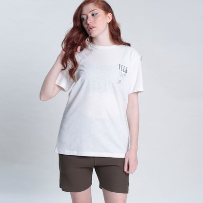 Remera Mc Vulk Rebel Tee Cream