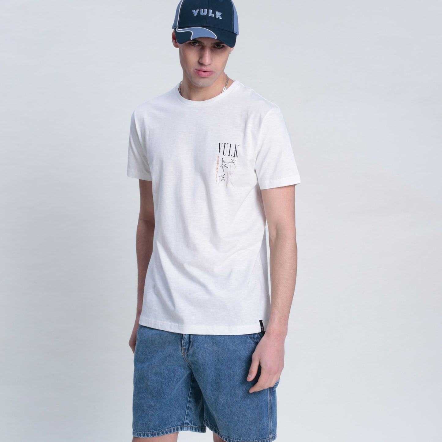 Remera Mc Vulk Rebel Tee Cream