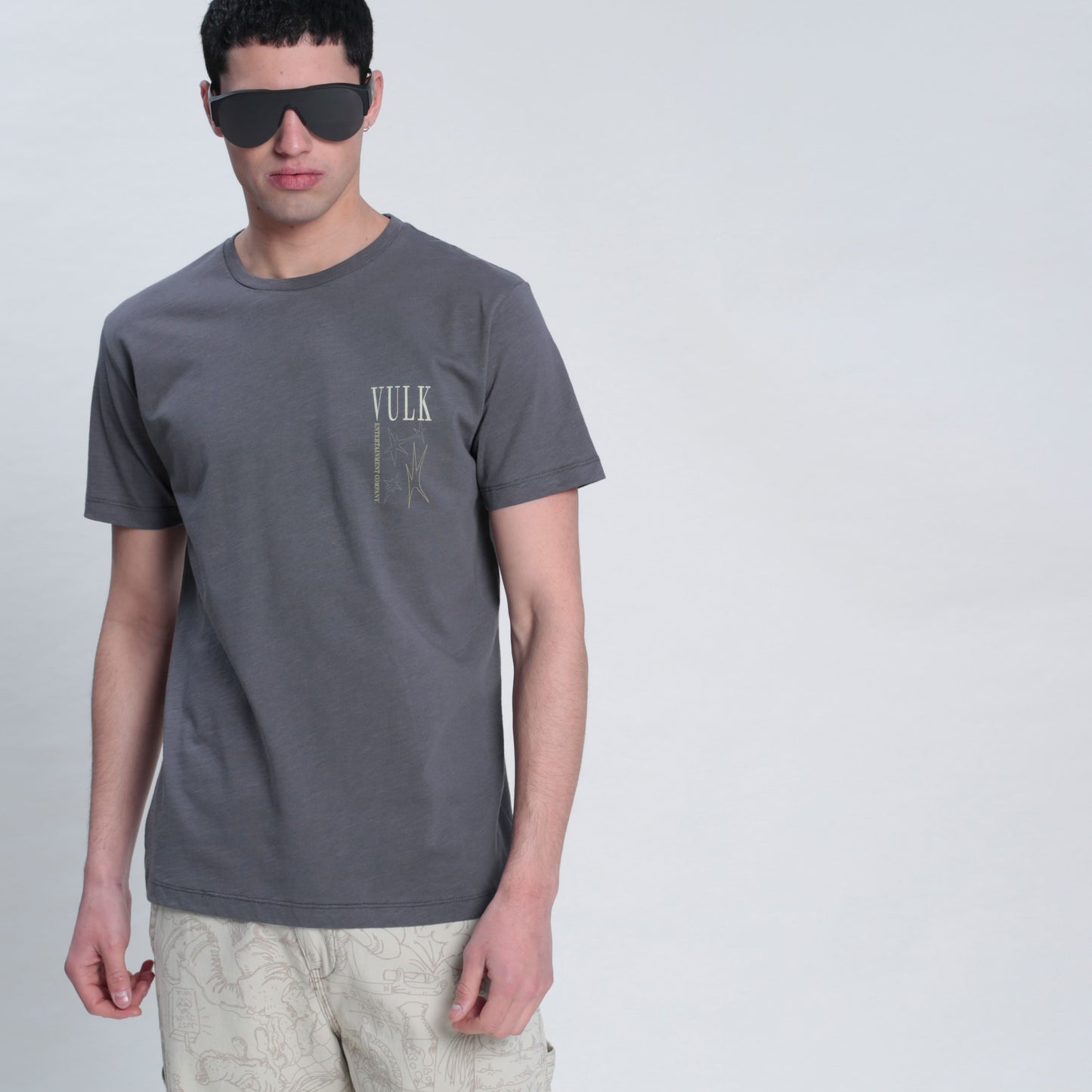 Remera Mc Vulk Rebel Tee Grey