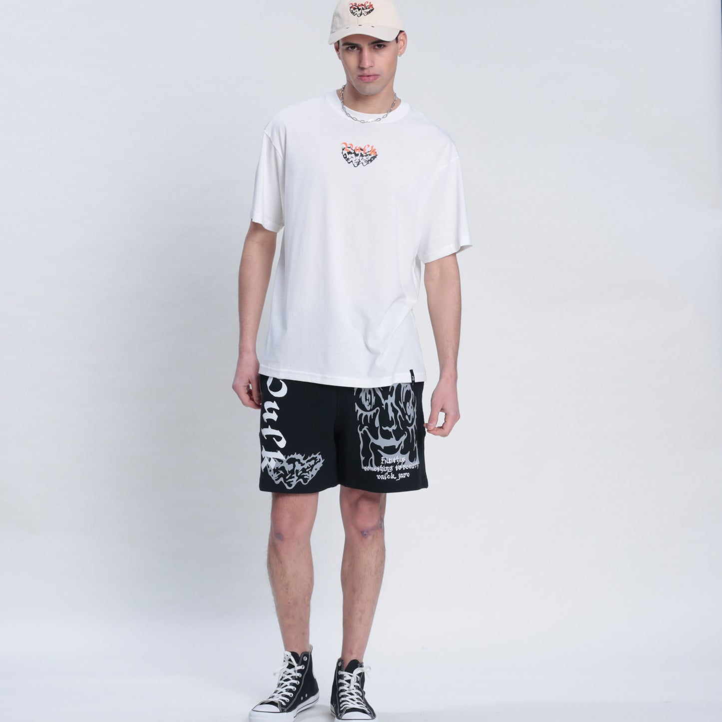 Remera Mc Vulk Skins Tee Cream