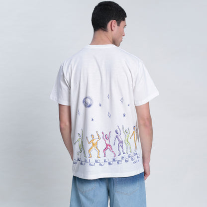 Remera Mc Vulk Disco Bic Tee Cream
