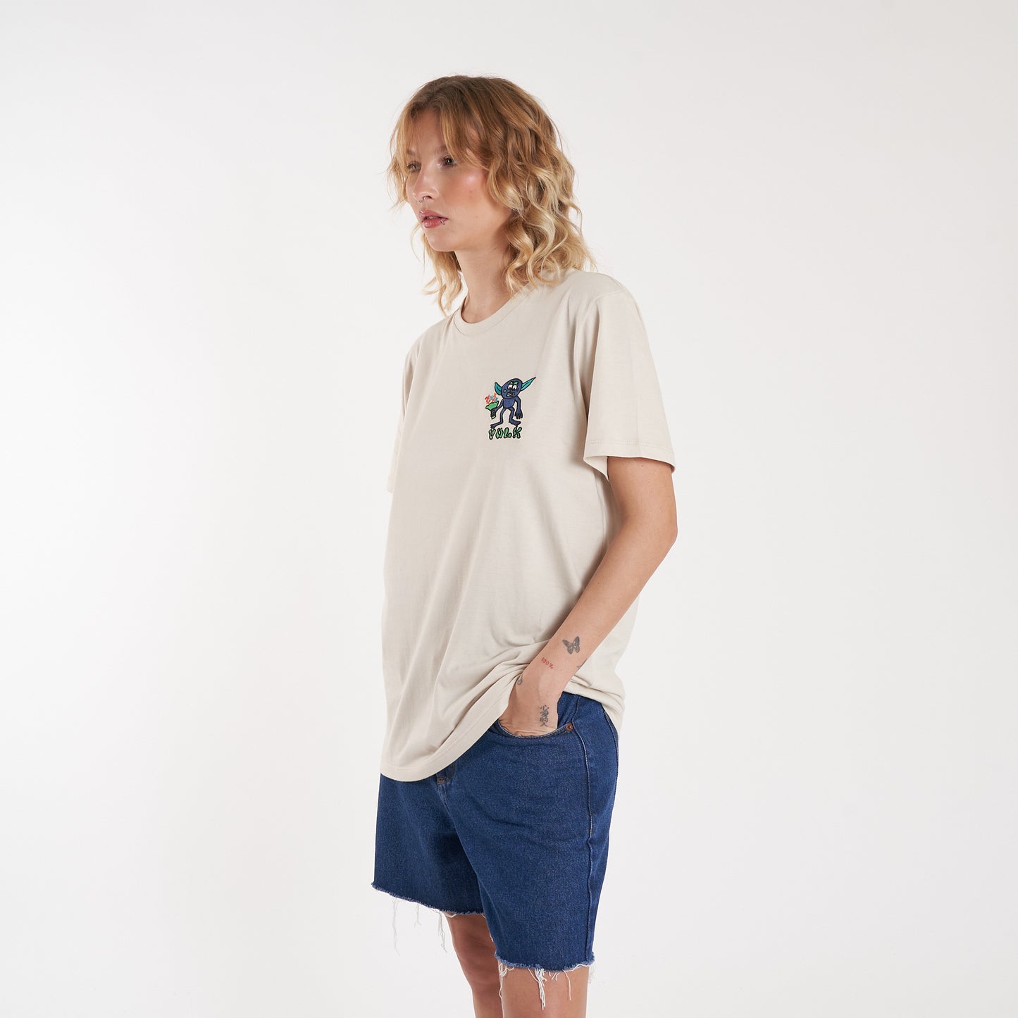 Remera Mc Vulk Palmer Tee Cream