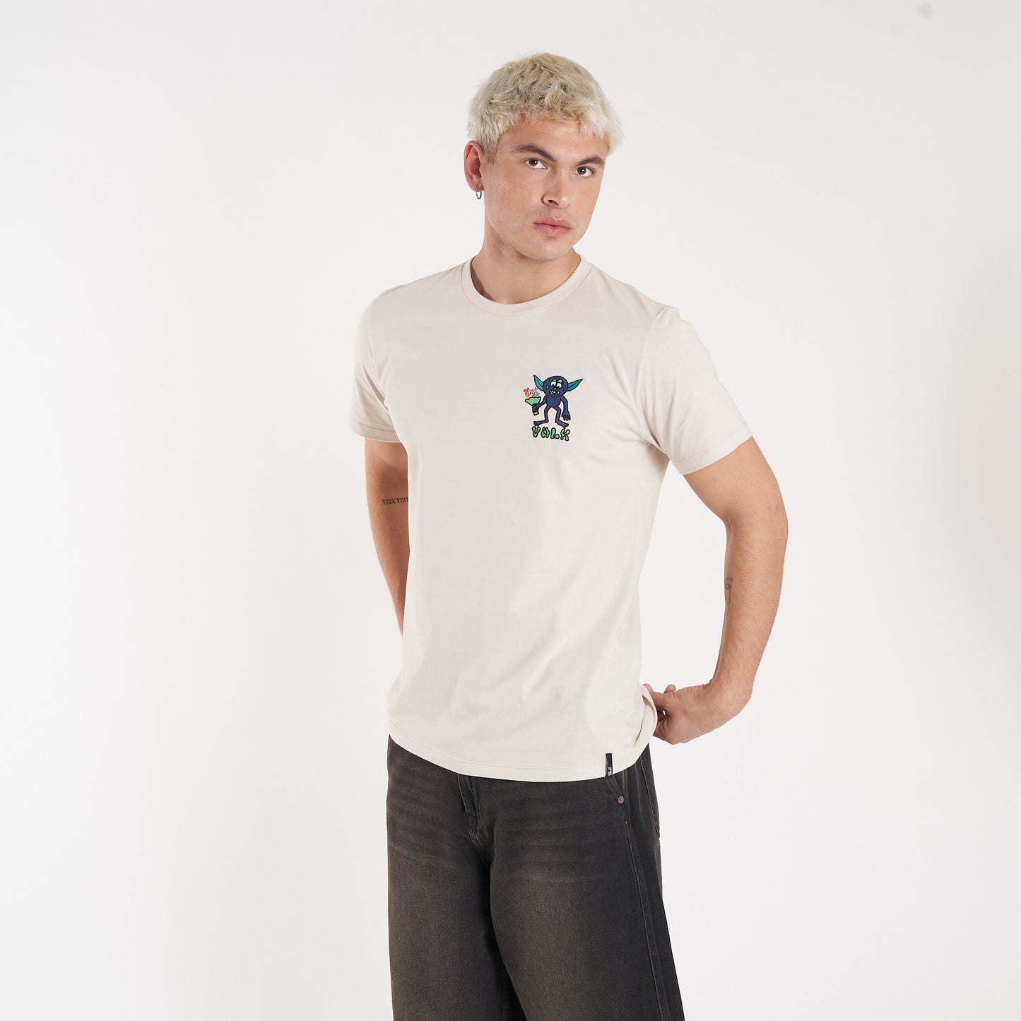 Remera Mc Vulk Palmer Tee Cream