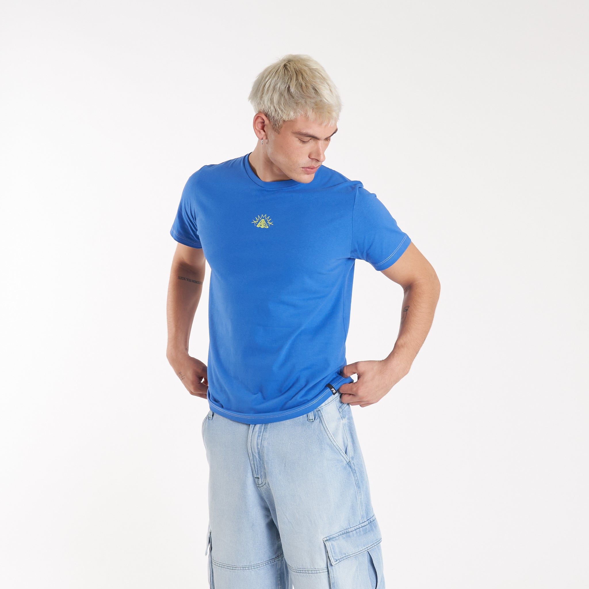 Remera Mc Vulk Volcano Tee Blue