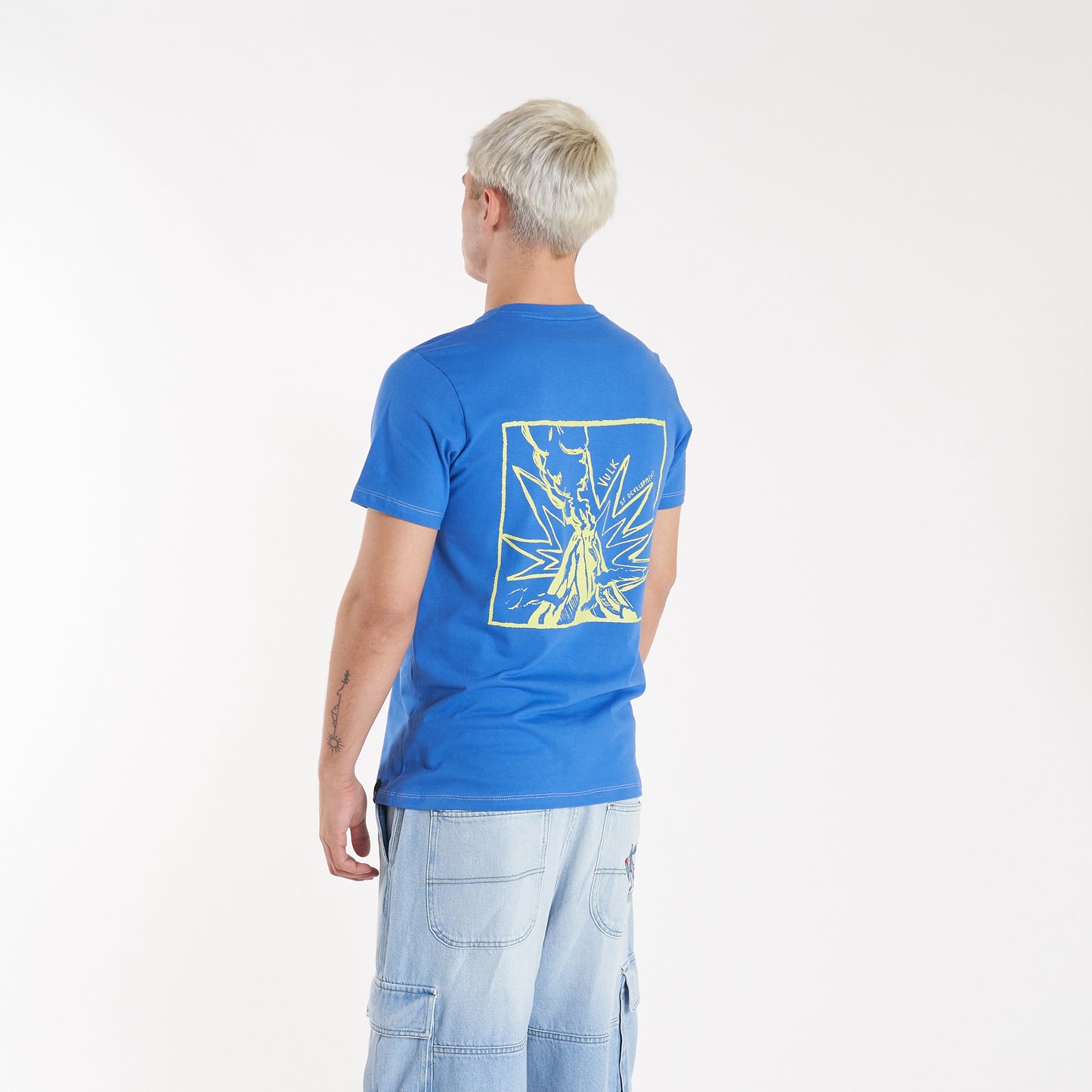Remera Mc Vulk Volcano Tee Blue