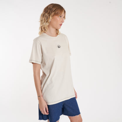 Remera Mc Vulk Volcano Tee Cream