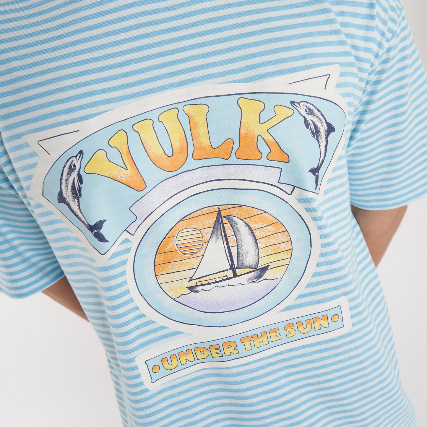 Remera Mc Vulk Dolphin Tee Lined