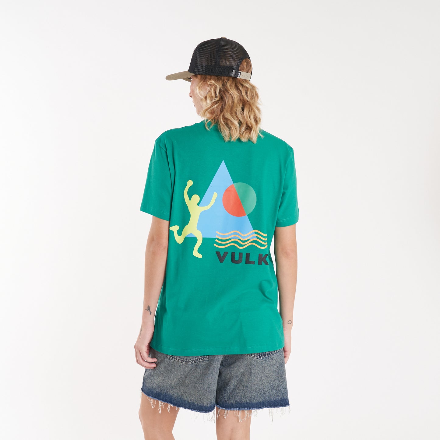 Remera Mc Vulk Traveler Tee Green