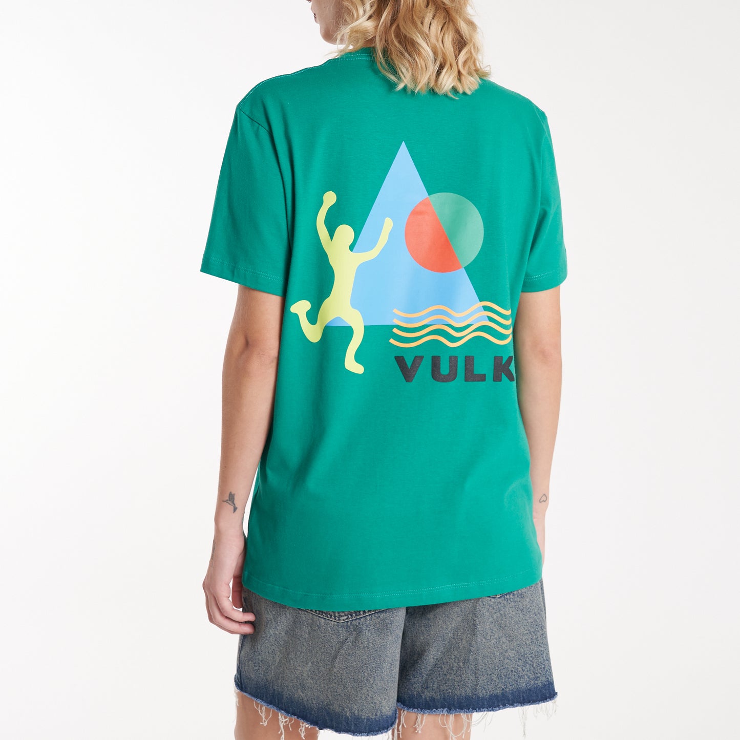 Remera Mc Vulk Traveler Tee Green
