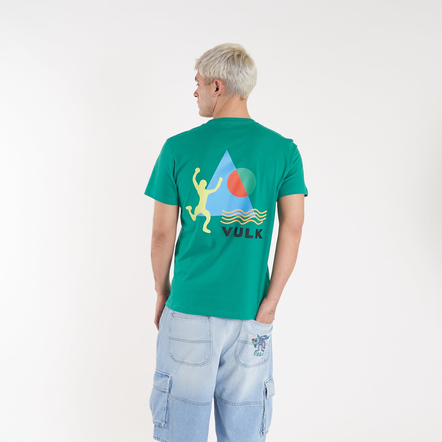 Remera Mc Vulk Traveler Tee Green