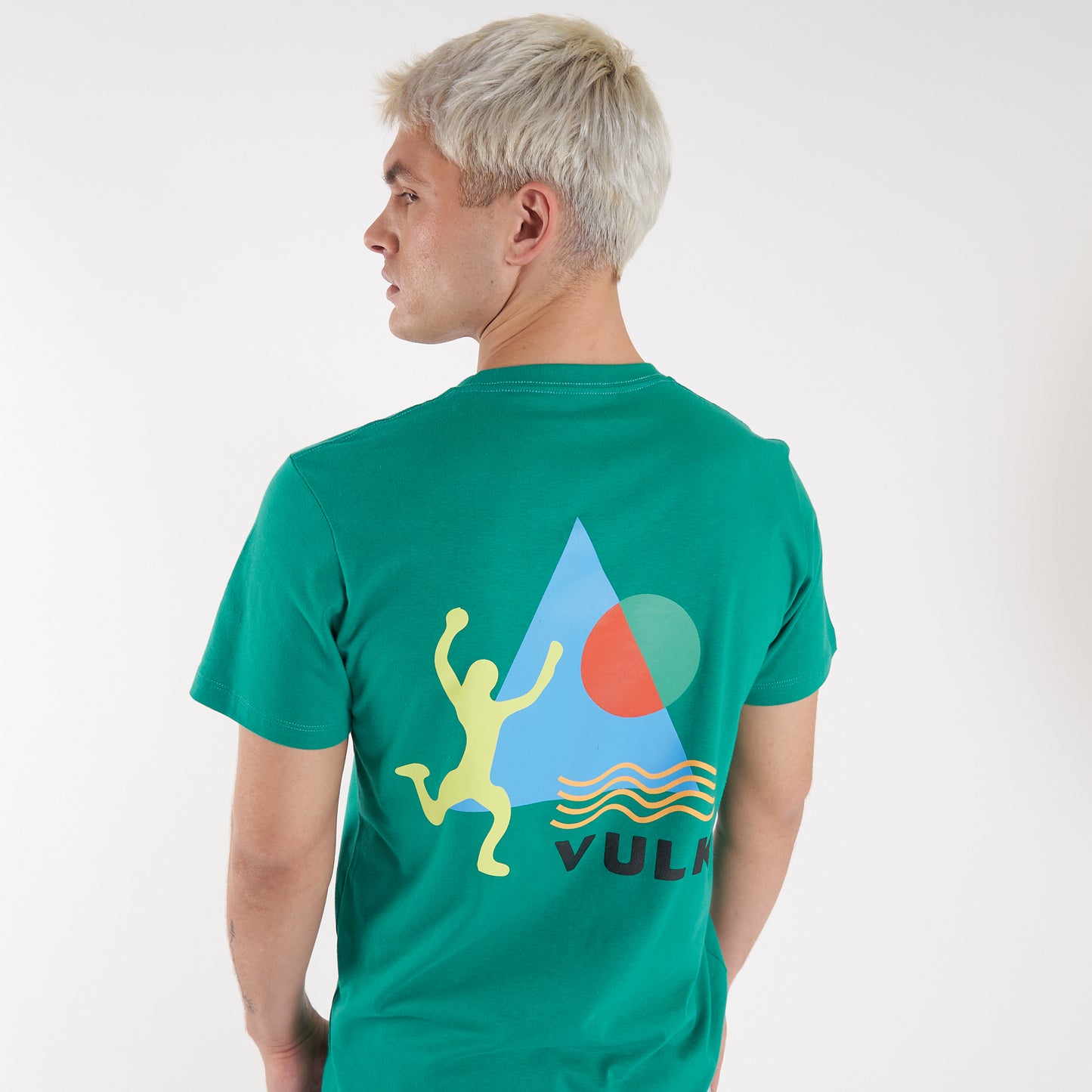 Remera Mc Vulk Traveler Tee Green