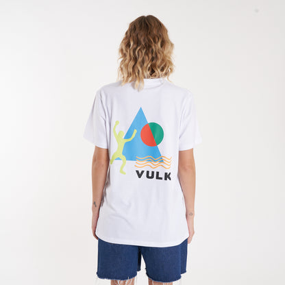 Remera Mc Vulk Traveler Tee White