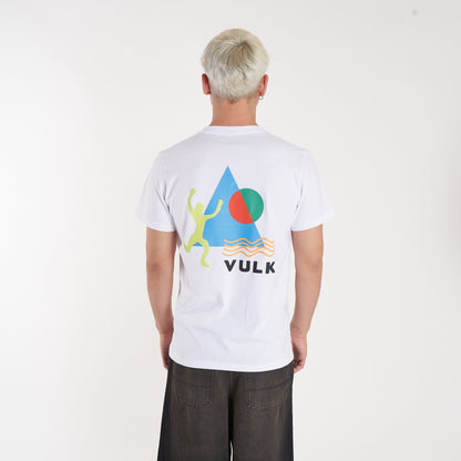 Remera Mc Vulk Traveler Tee White
