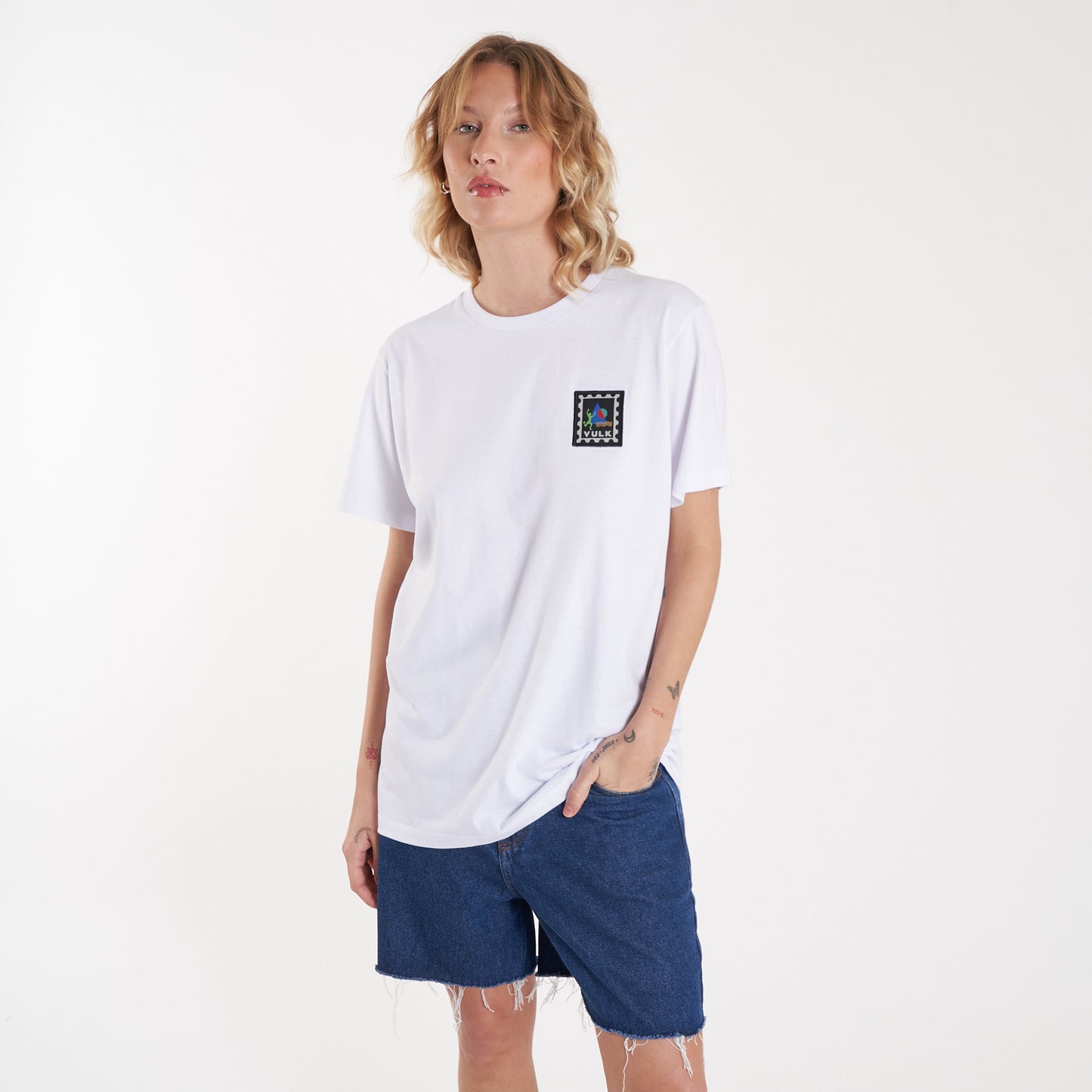 Remera Mc Vulk Traveler Tee White