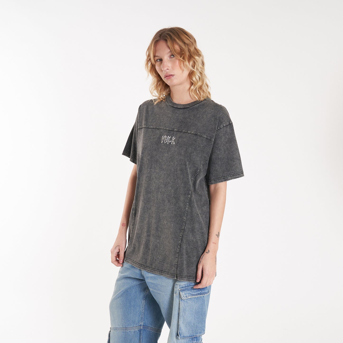 Remera Mc Vulk Never Tee Off Black