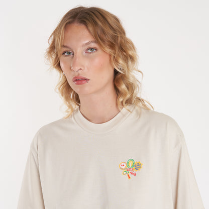 Remera Mc Vulk Support Tee Cream