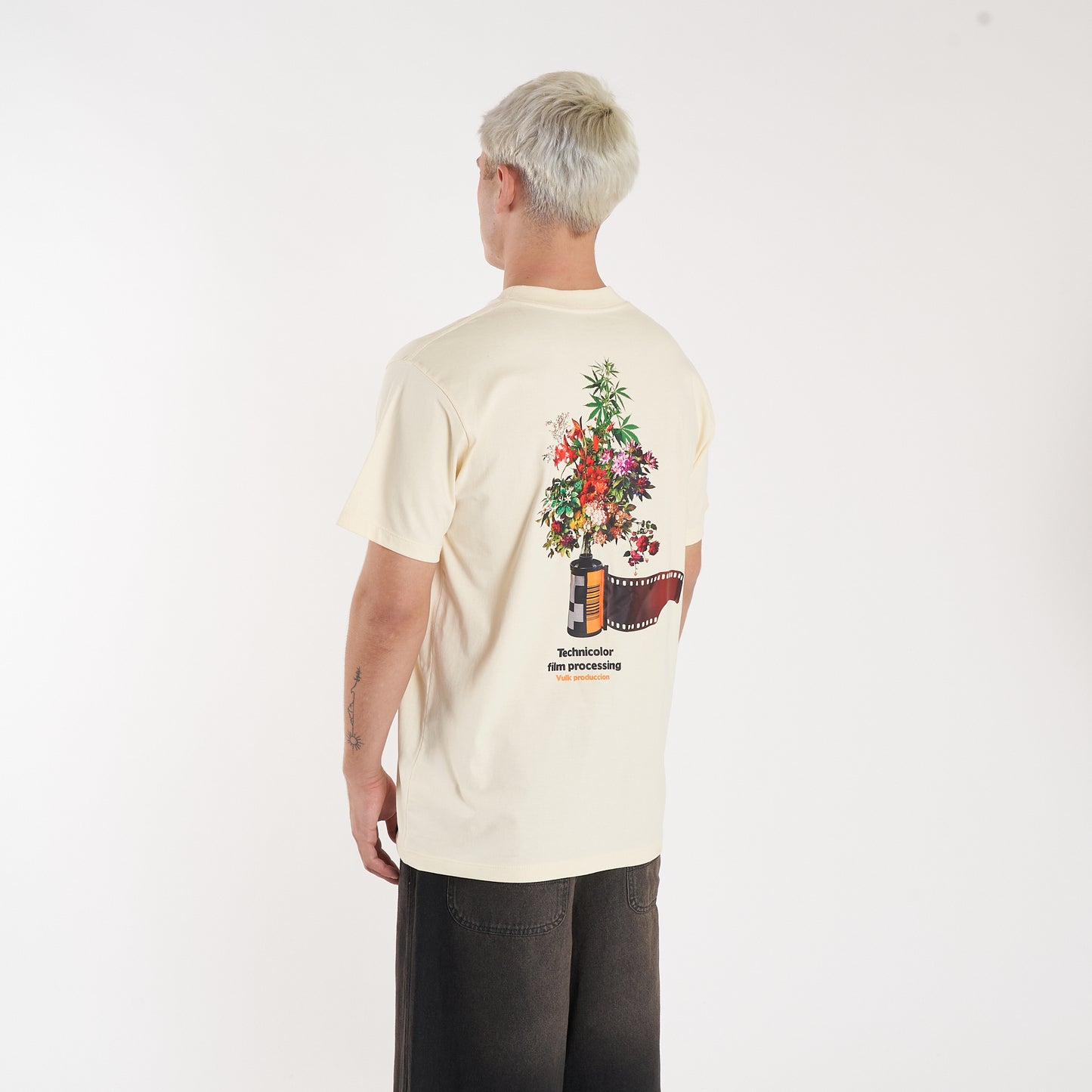 Remera Mc Vulk Film Tee Light Yellow