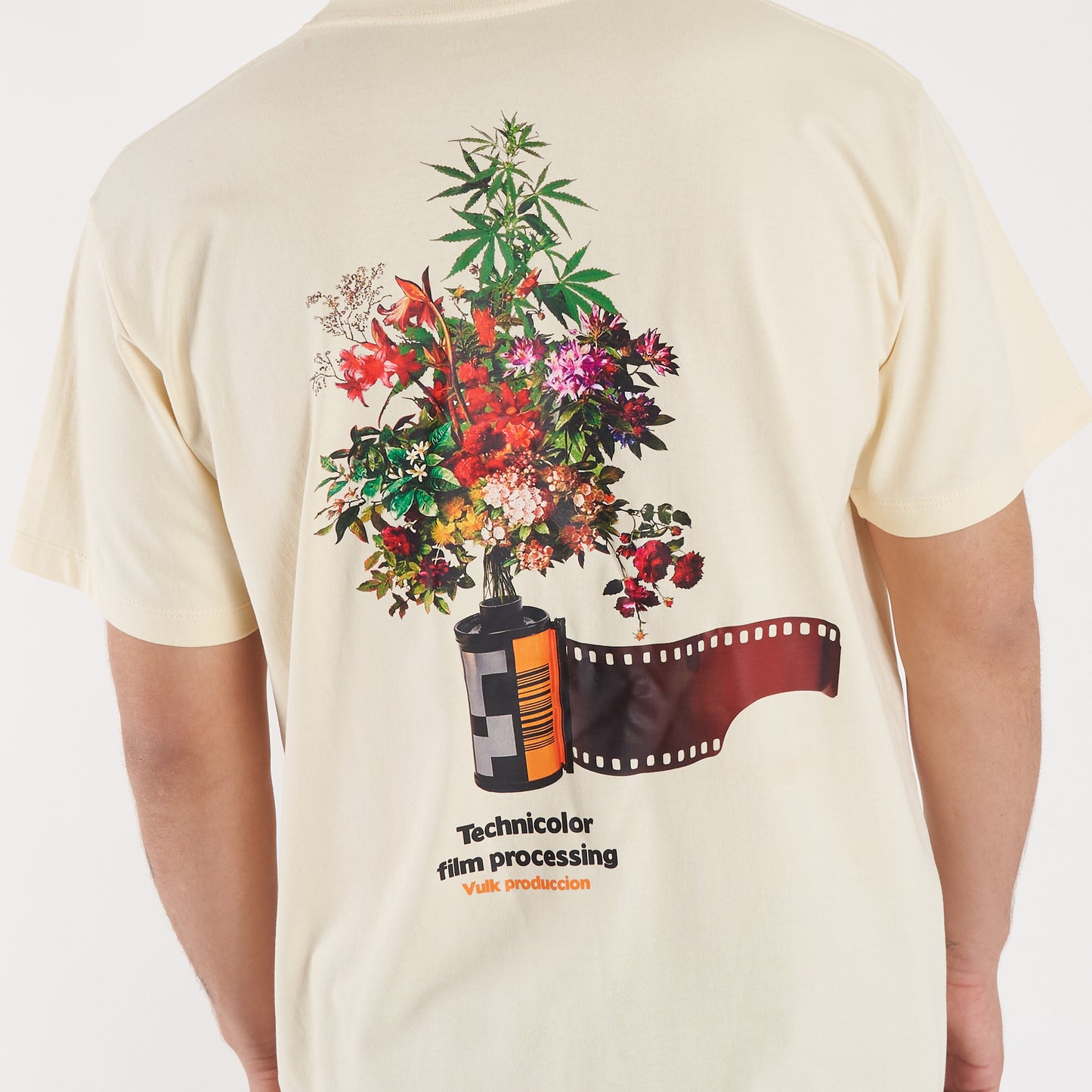 Remera Mc Vulk Film Tee Light Yellow