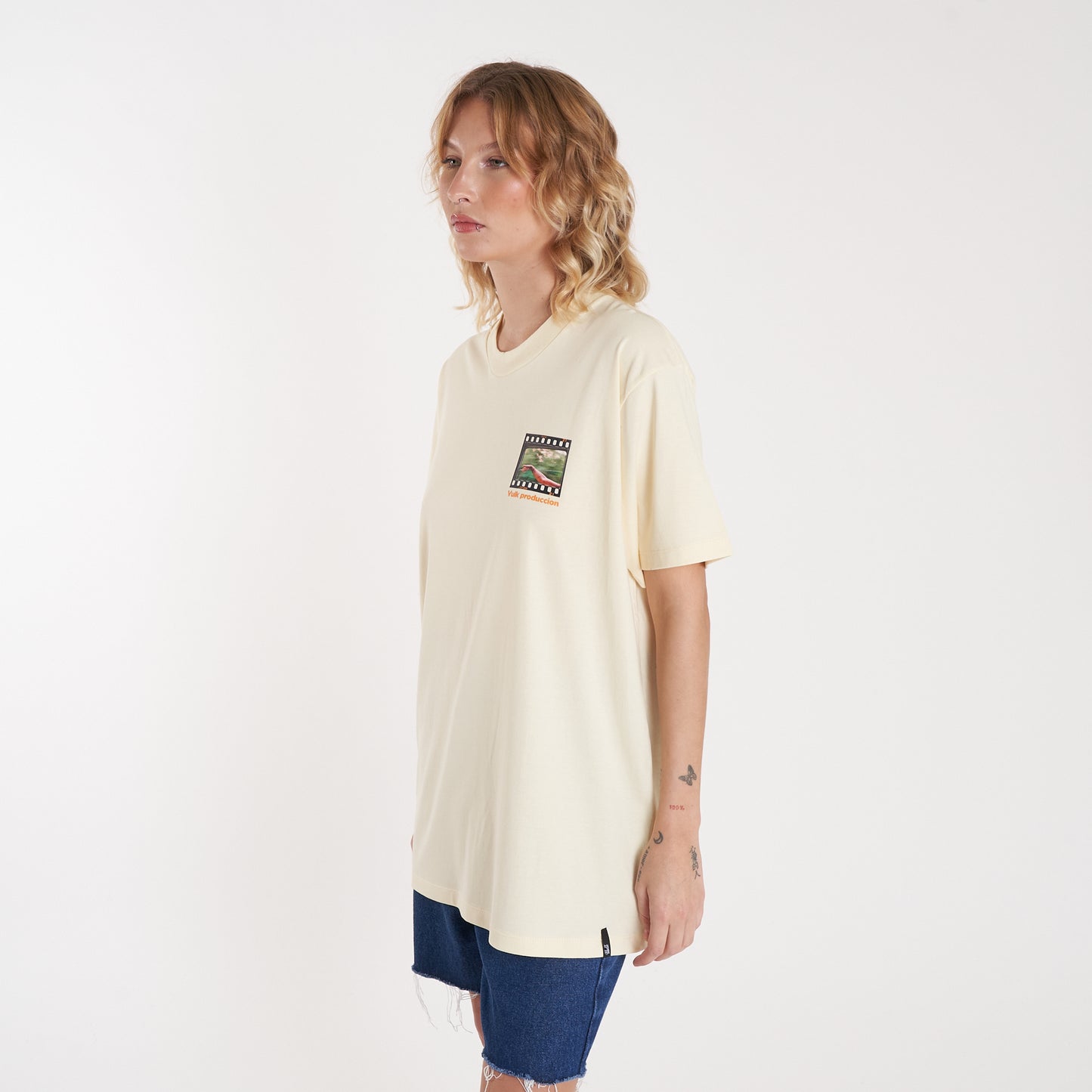 Remera Mc Vulk Film Tee Light Yellow