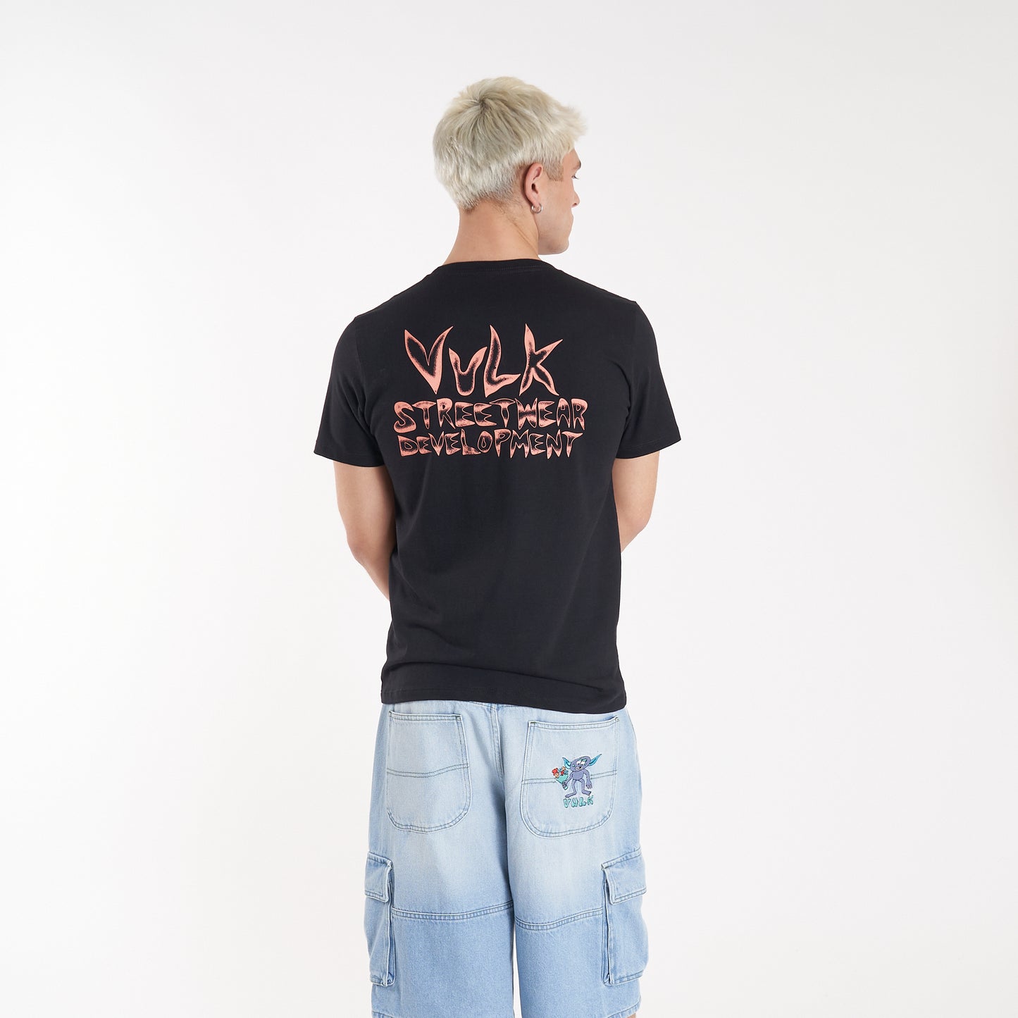 Remera Mc Vulk Blasting Tee Black