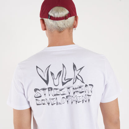 Remera Mc Vulk Blasting Tee White