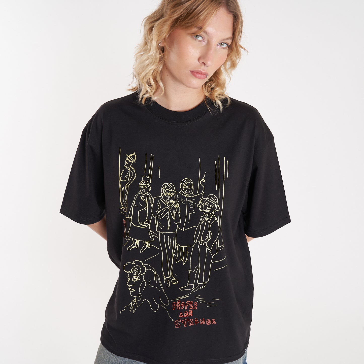 Remera Mc Vulk Strangers Tee Black