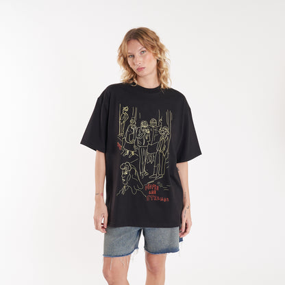 Remera Mc Vulk Strangers Tee Black