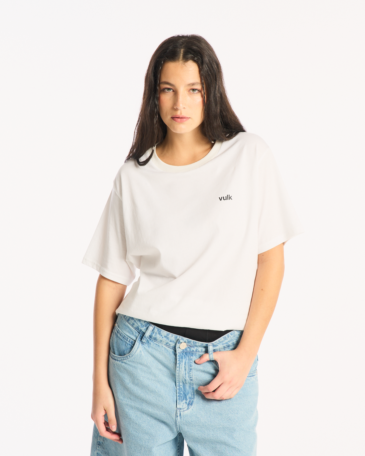 Remera Mc Vulk Logo Tee White