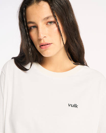 Remera Mc Vulk Logo Tee White