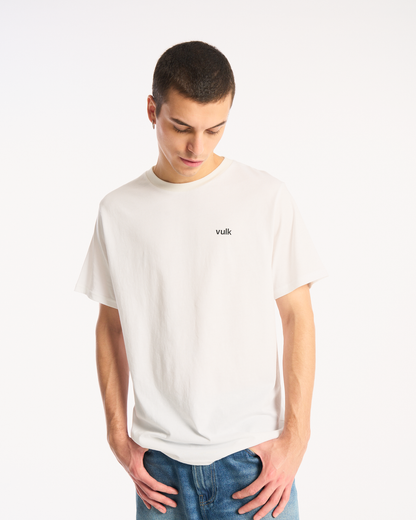 Remera Mc Vulk Logo Tee White