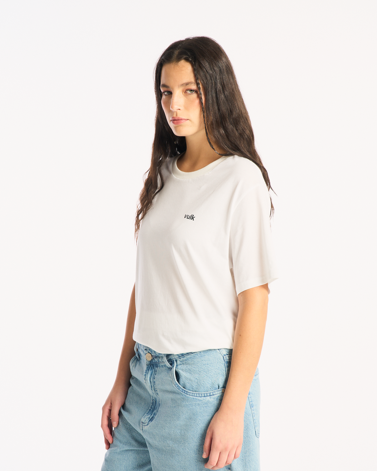 Remera Mc Vulk Logo Tee White