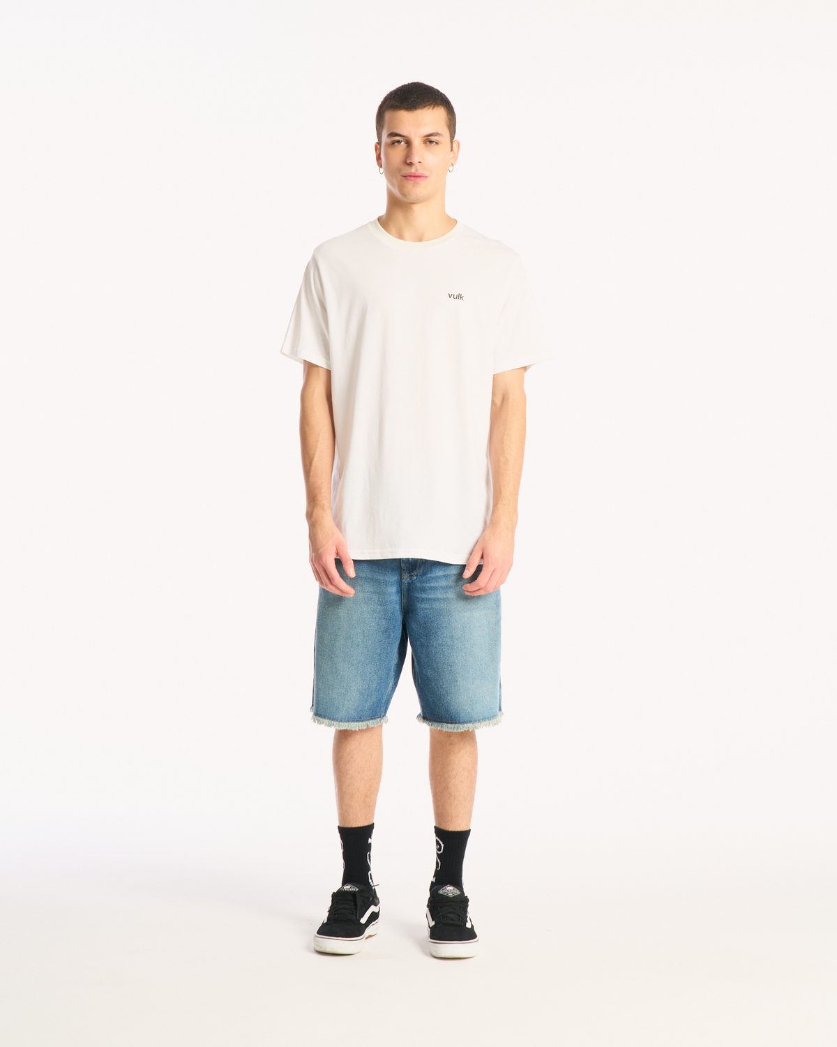 Remera Mc Vulk Logo Tee White