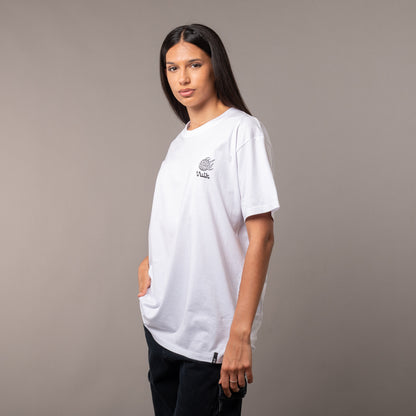 Remera Vulk World White