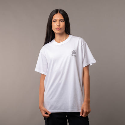 Remera Vulk World White