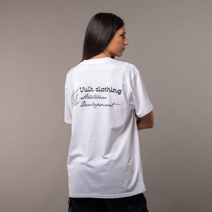 Remera Vulk World White