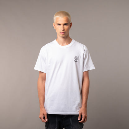 Remera Vulk World White