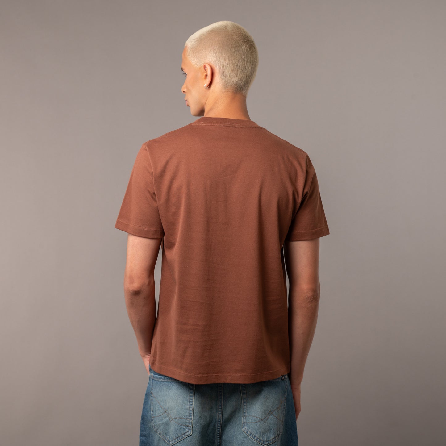 Remera Vulk Heart Brown