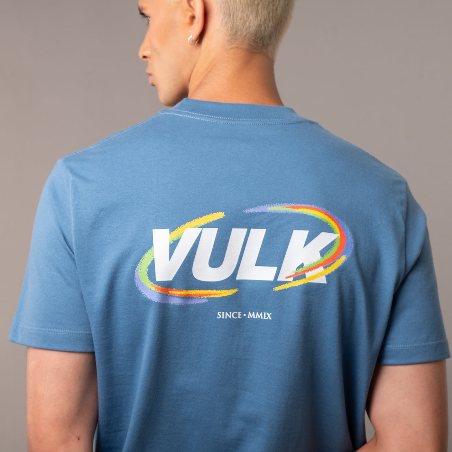 Remera Vulk Twister Blue