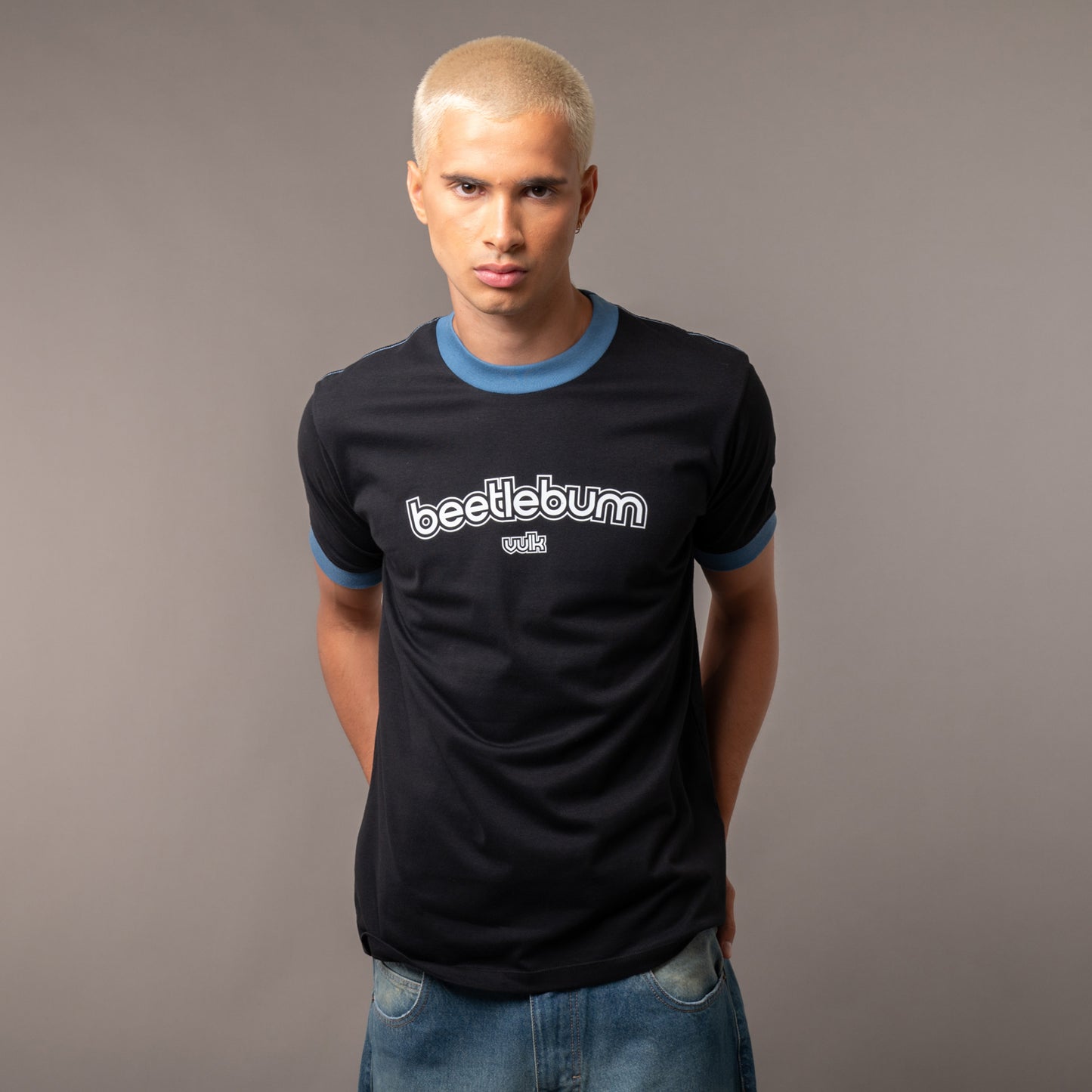 Remera Vulk Blur Black