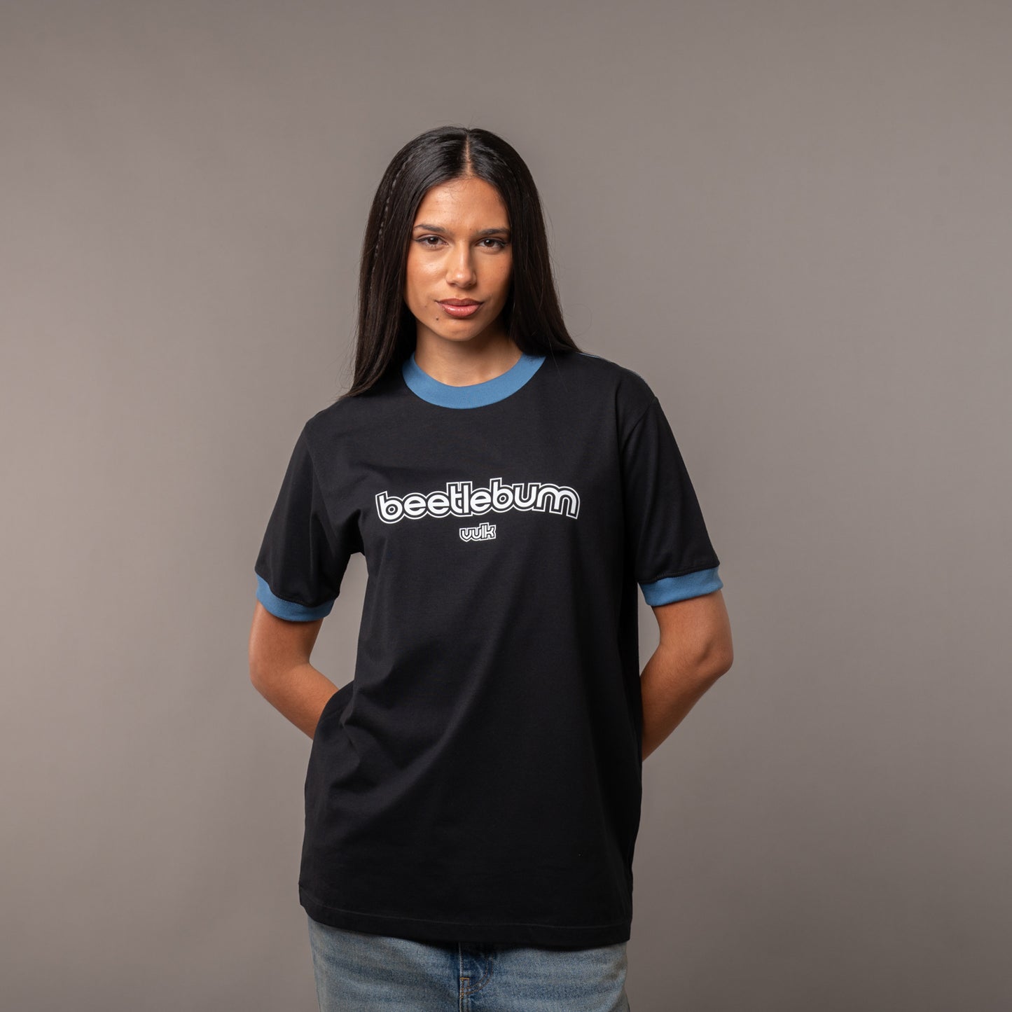 Remera Vulk Blur Black