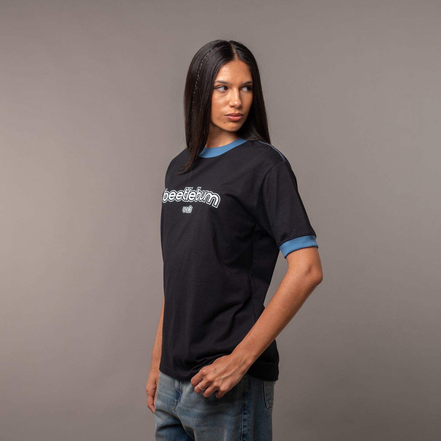 Remera Vulk Blur Black