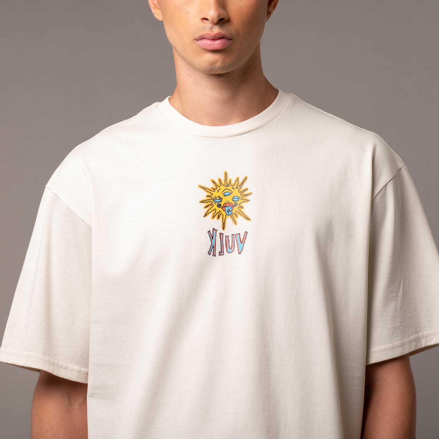 Remera Vulk Neon Pill Cream