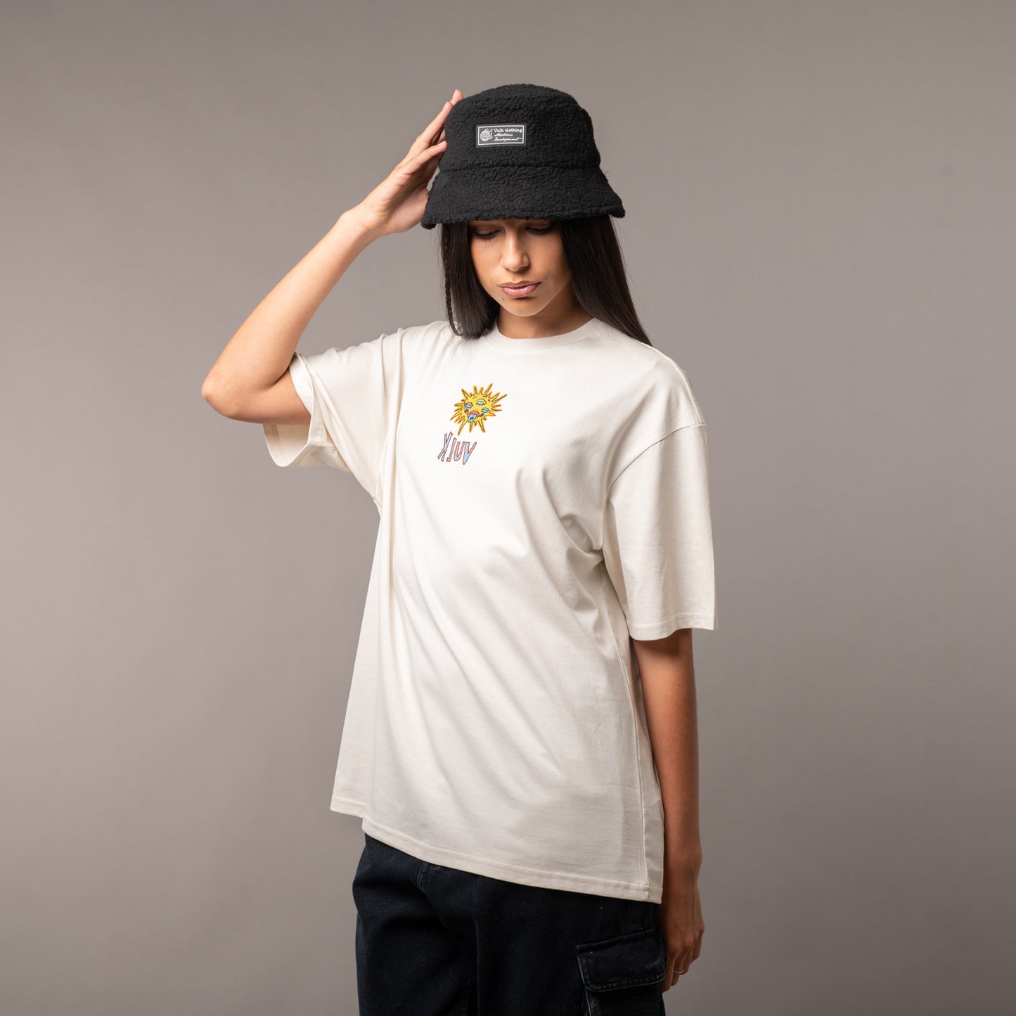 Remera Vulk Neon Pill Cream