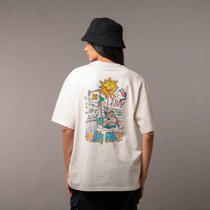 Remera Vulk Neon Pill Cream