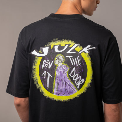 Remera Vulk Strokes Black