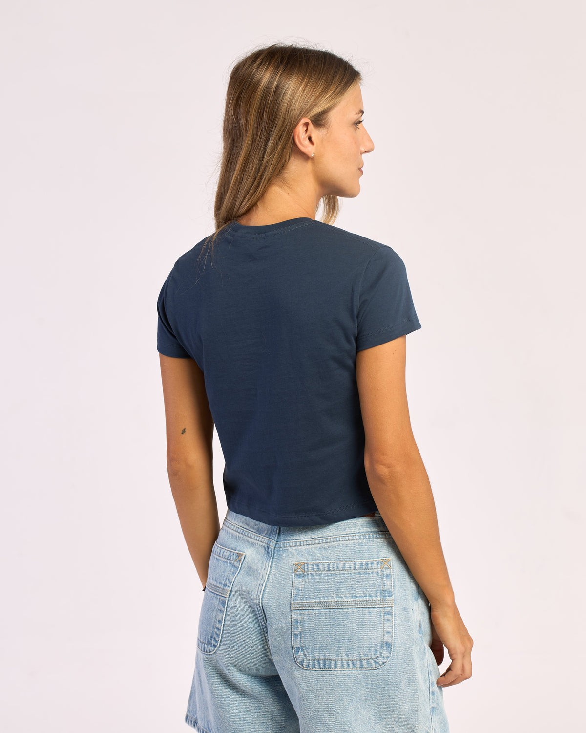 Remera Mc Rusty Essentials Relaxed Mini Tee 2.0 Ld Navy