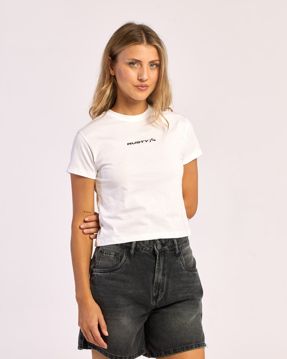 Remera Mc Rusty Essentials Relaxed Mini Tee 2.0 Ld White