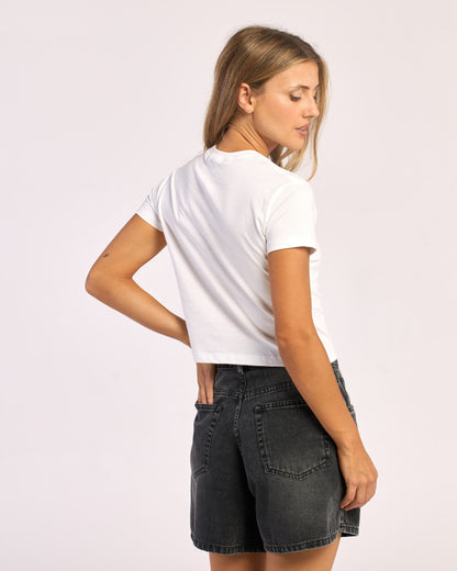 Remera Mc Rusty Essentials Relaxed Mini Tee 2.0 Ld White